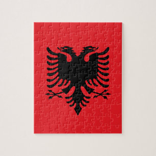 Puzzle drapeau albanais