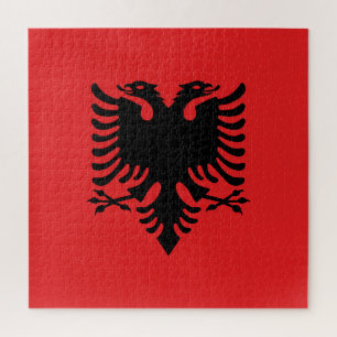 Puzzle Drapeau Albanie