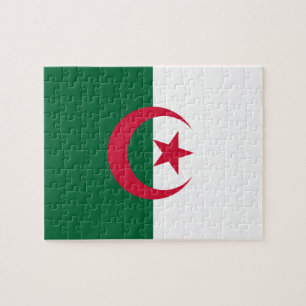 Puzzle Drapeau algérien patriotique