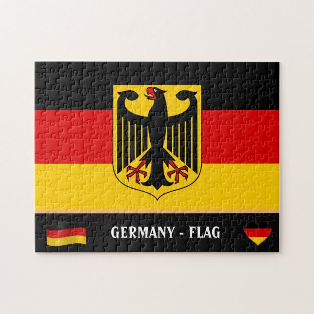 Puzzle Drapeau allemand / Allemagne (Horizontal)