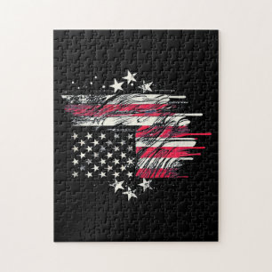 Puzzle Drapeau Américain Hommes États-Unis Tout-Petit Dra