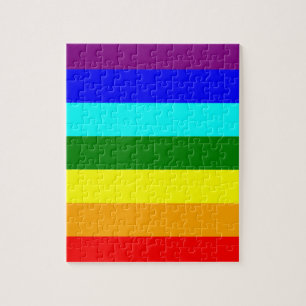 Puzzle Drapeau arc-en-ciel