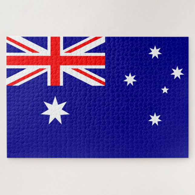 Puzzle Drapeau Australie (Horizontal)