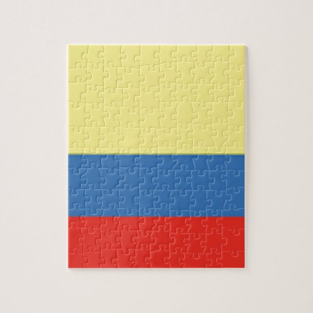 Puzzle Drapeau Colombie (Vertical)