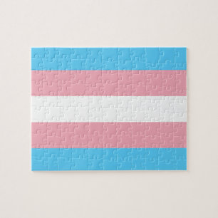 Puzzle Drapeau de fierté de transsexuel