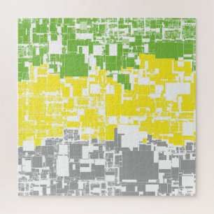 Puzzle Drapeau de fierté lithromantique abstrait funky gé
