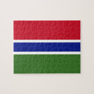 Puzzle Drapeau de Gambie