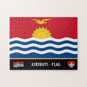 Puzzle Drapeau de Kiribati et pays de Kiribati /îles Kiri