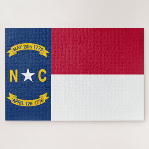 Puzzle Drapeau de la Caroline du Nord