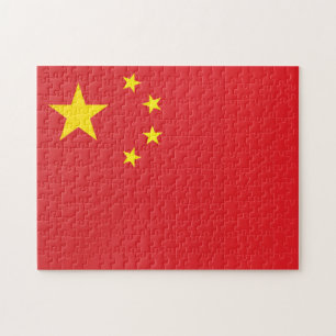 Puzzle Drapeau de la Chine