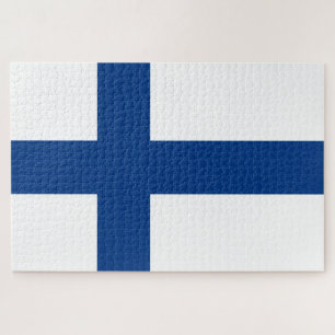 Puzzle Drapeau de la Finlande