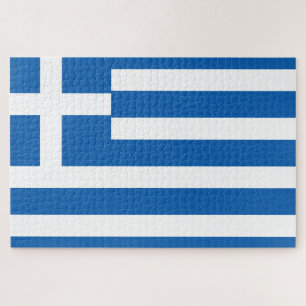 Puzzle Drapeau de la Grèce Drapeau grec