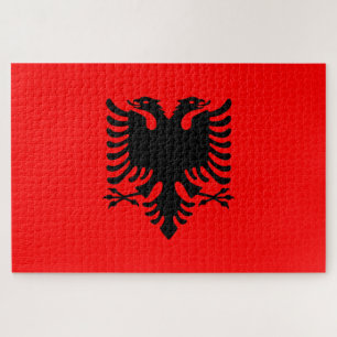 Puzzle Drapeau de l'Albanie