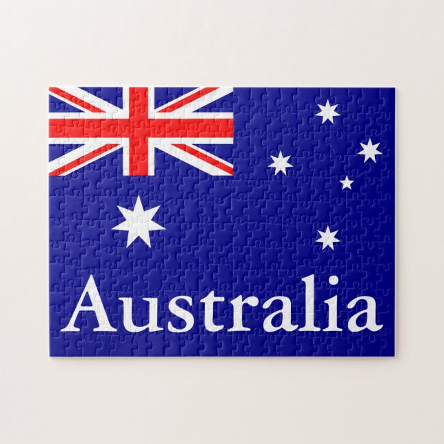 Puzzle Drapeau de l'Australie (Horizontal)
