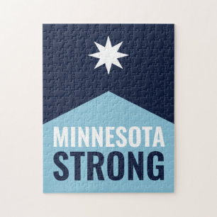 Puzzle Drapeau de l'État rebelle du Minnesota
