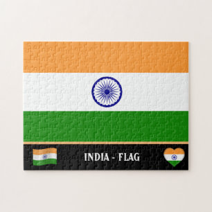 Puzzle Drapeau de l'Inde / Inde