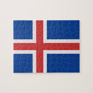 Puzzle Drapeau de l'Islande