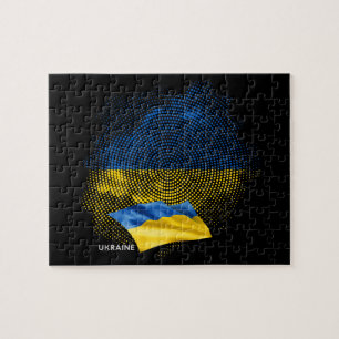 Puzzle Drapeau de l'Ukraine