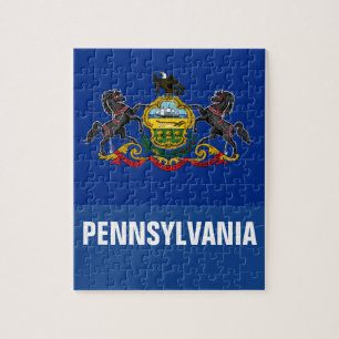 PUZZLE DRAPEAU DE PENNSYLVANIE