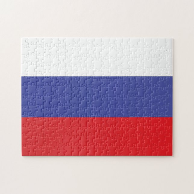 Puzzle Drapeau de Russie (Horizontal)