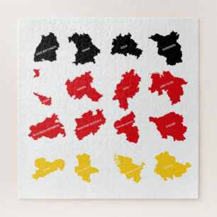 Puzzle Drapeau des États allemands