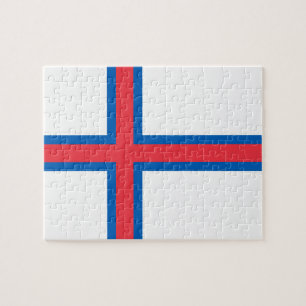 Puzzle Drapeau des îles Féroé