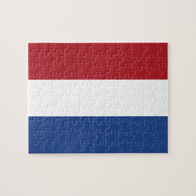 Puzzle Drapeau des Pays-Bas (Horizontal)