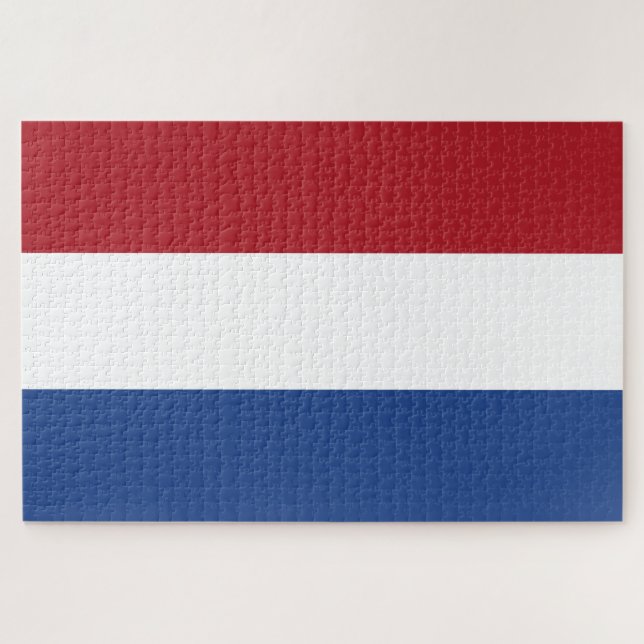 Puzzle Drapeau des Pays-Bas (Horizontal)