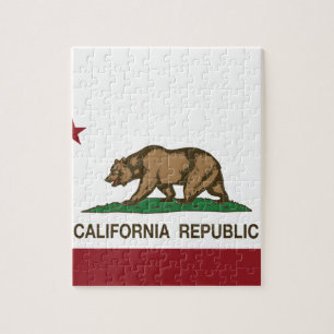 Puzzle Drapeau d'état de la Californie