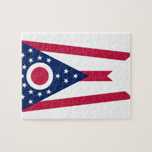 Puzzle Drapeau d'état de l'Ohio