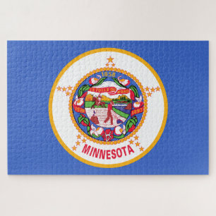 Puzzle Drapeau d'État du Minnesota