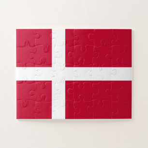 Puzzle Drapeau du Danemark
