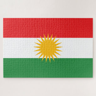 Puzzle Drapeau du Kurdistan