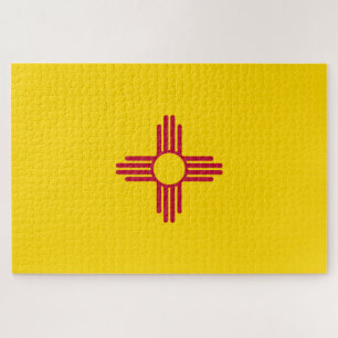 Puzzle Drapeau du Nouveau-Mexique (États-Unis)