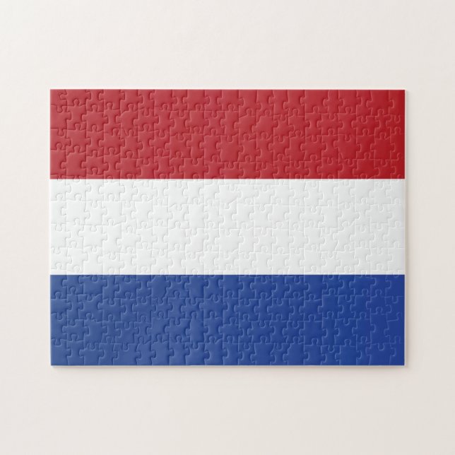 Puzzle Drapeau du Pays-Bas (Horizontal)