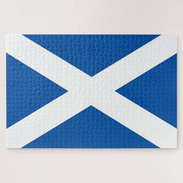 Puzzle Drapeau écossais Saint Andrew/Bonnie bleu 1014piec (Horizontal)