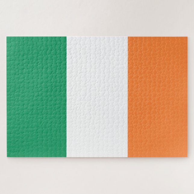 Puzzle Drapeau irlandais (République d'Irlande) (ROI) (Ei (Horizontal)