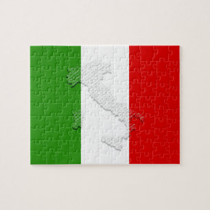 Puzzle Drapeau italien