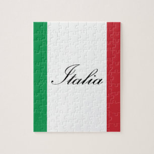 Puzzle Drapeau italien - drapeau de l'Italie - l'Italie