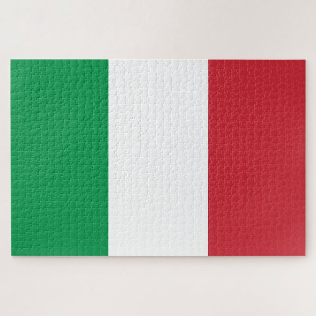 Puzzle Drapeau italien (Italie) (Horizontal)