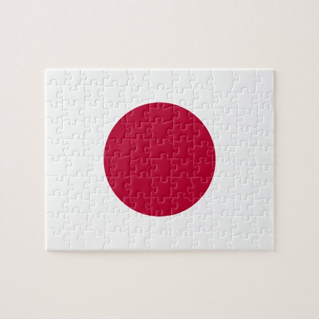 Puzzle Drapeau national du monde du Japon (Horizontal)