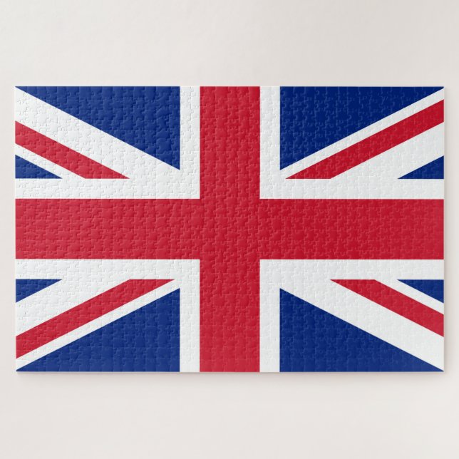 Puzzle Drapeau national Union Jack Royaume-Uni Angleterre (Horizontal)