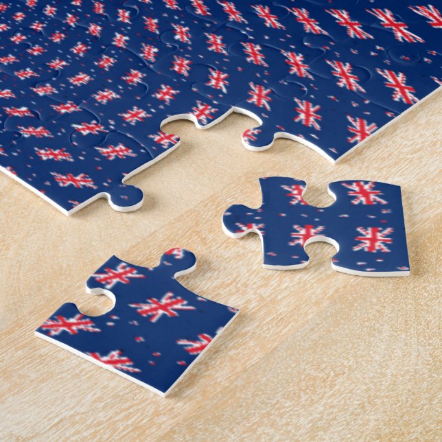 Puzzle Drapeau néo-zélandais (Côté)