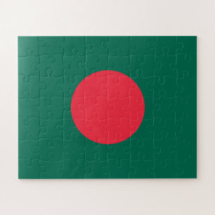 Puzzle Drapeau patriotique du Bangladesh