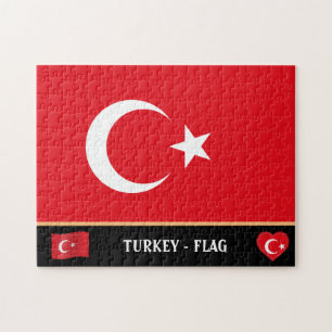 Puzzle Drapeau turc / Turquie