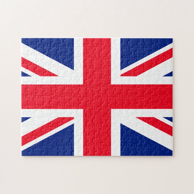 Puzzle Drapeau Union Jack du Royaume-Uni (Horizontal)