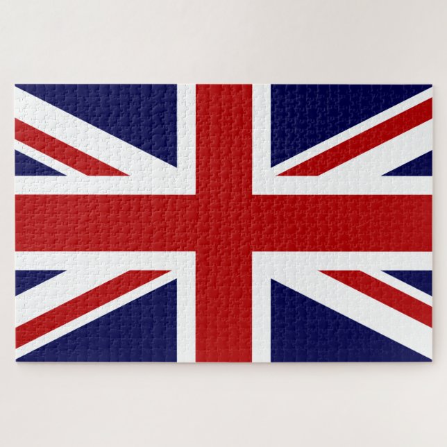 Puzzle Drapeau Union Jack du Royaume-Uni (Horizontal)