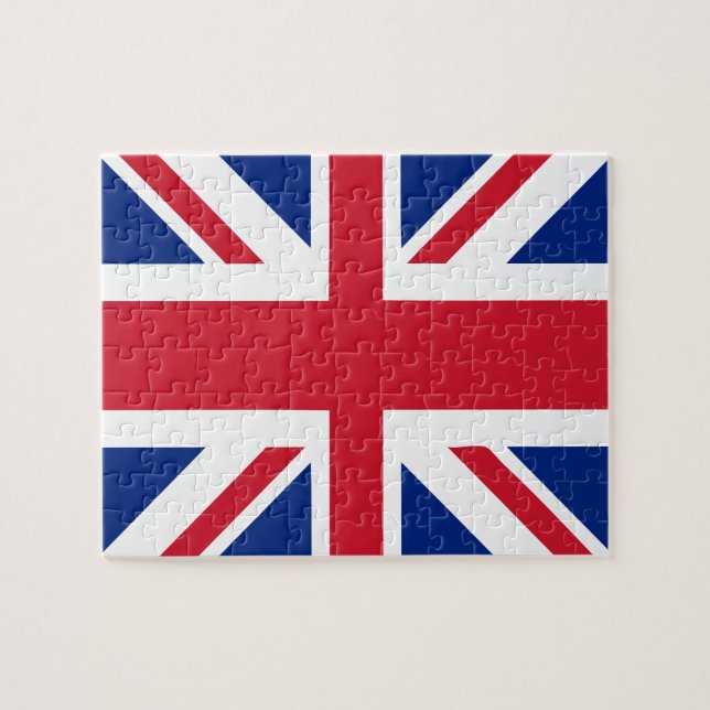 Puzzle Drapeau Union Jack du Royaume-Uni (Horizontal)