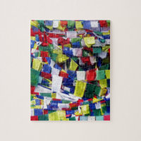 Drapeaux de prière bouddhiste tibétain