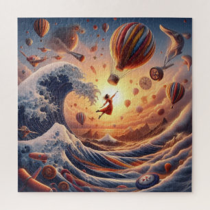 Puzzle Dream Weaver's Journey : Imaginaire Hot Air Balloo